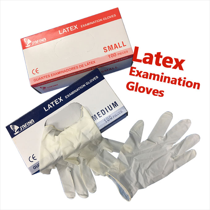 Latex Examination Gloves